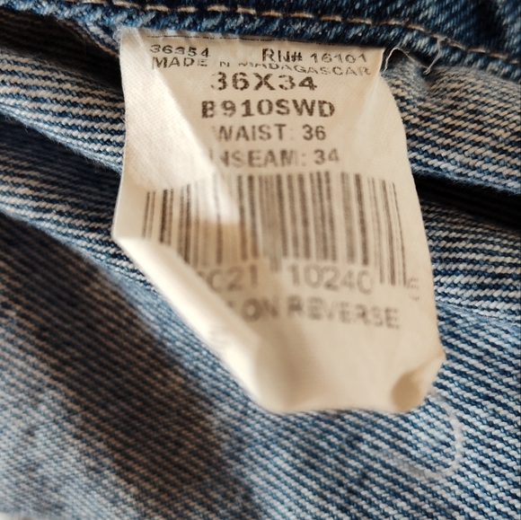 Berne blue denim overalls - Picture 6 of 6